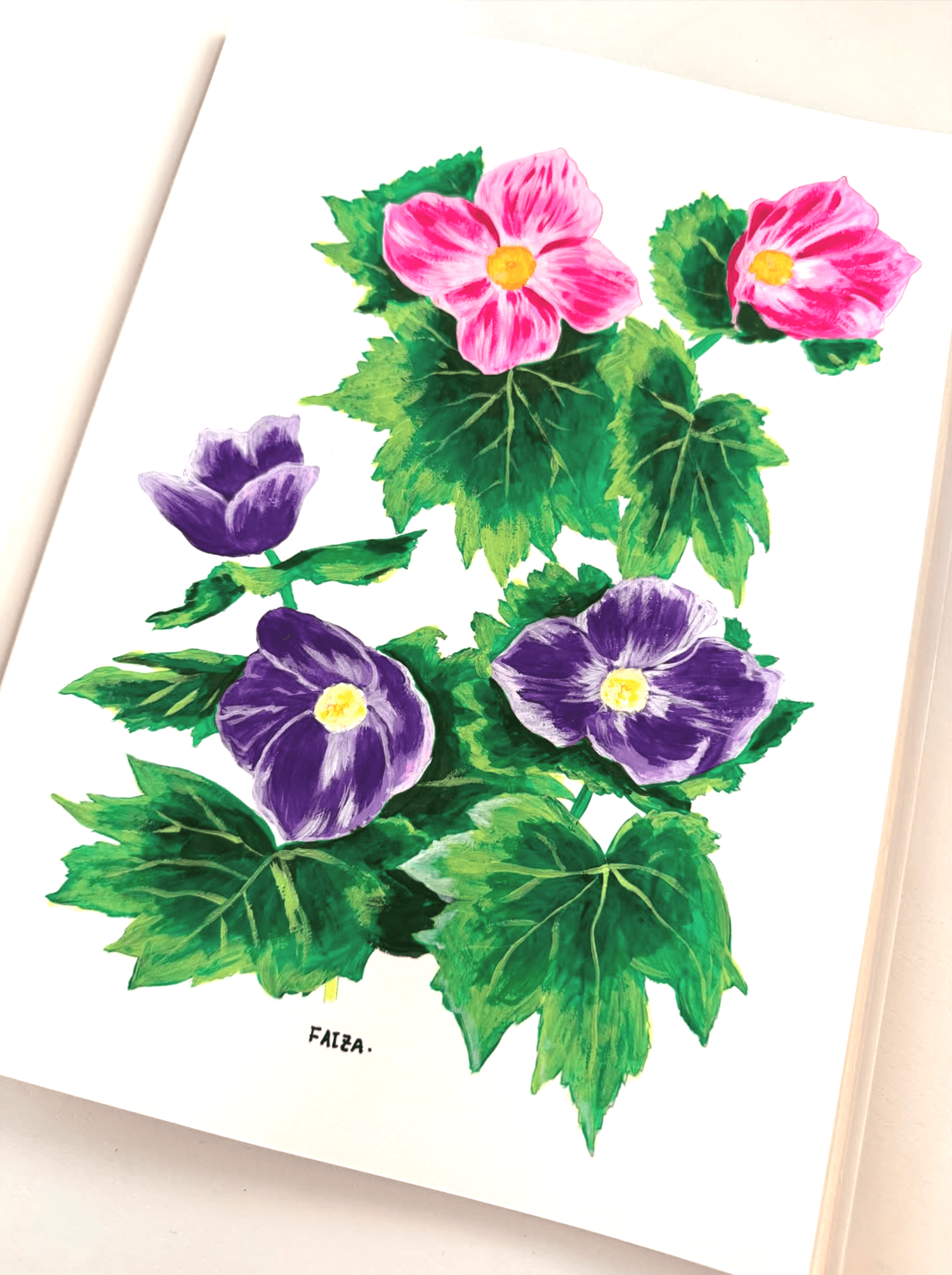 Original boho wall art by Faiza Farzana